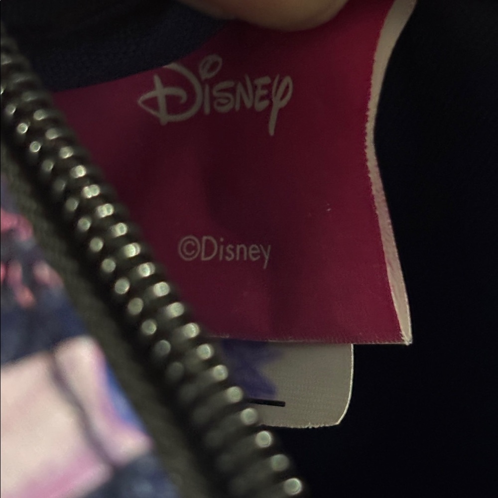 Disney Princess Navy Textured Bag with Floral Accents - Picture 7 of 8